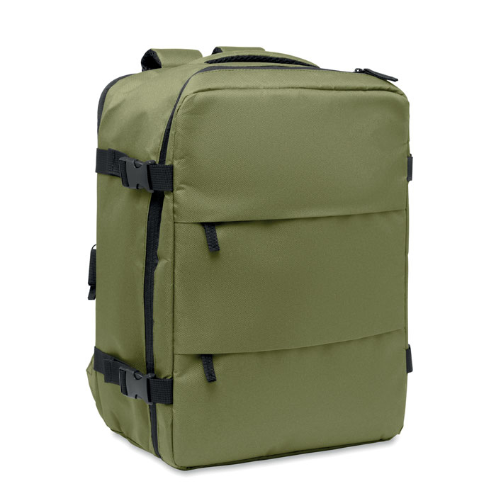 Sac à dos cabine 20 L recyclé publicitaire Aspen vert armée vert